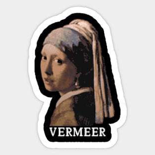 Vermeer (German) Sticker